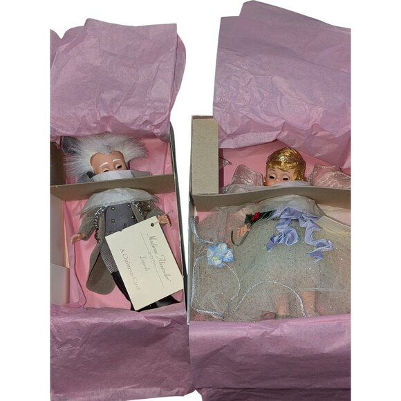 Madame Alexander Dolls Set Marleys Ghost #18004 & Ghost of Christmas Past #18002 - Picture 1 of 16